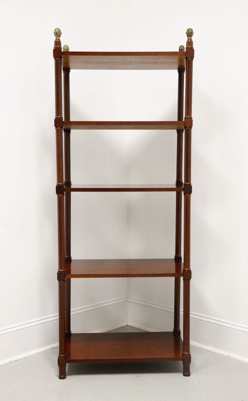 SOLD - BOMBAY COMPANY Cherry Regency Style Etagere - Boyd's Fine