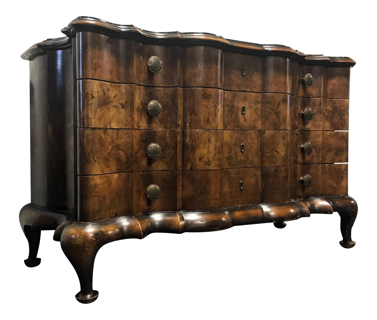 Sold Out Antique Italian Commode Dresser Chest With Marble Top