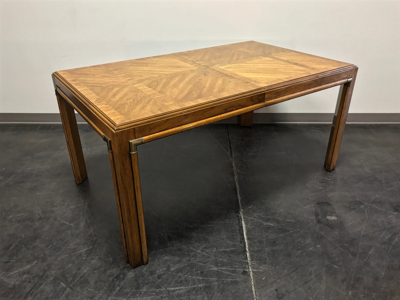 Sold Drexel Heritage Accolade Campaign Style Dining Table Ii