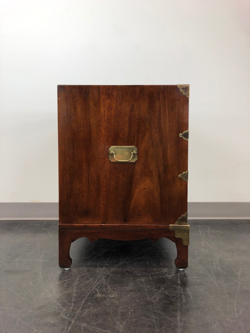 Sold Out Henredon Pan Asian Japanese Tansu Campaign Style Walnut