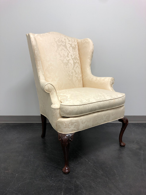 SOLD - HICKORY CHAIR Historical James River Plantations Queen Anne Wing Back Chair - B