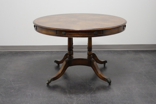 SOLD - MAITLAND SMITH Regency Style Round Mahogany Dining Table