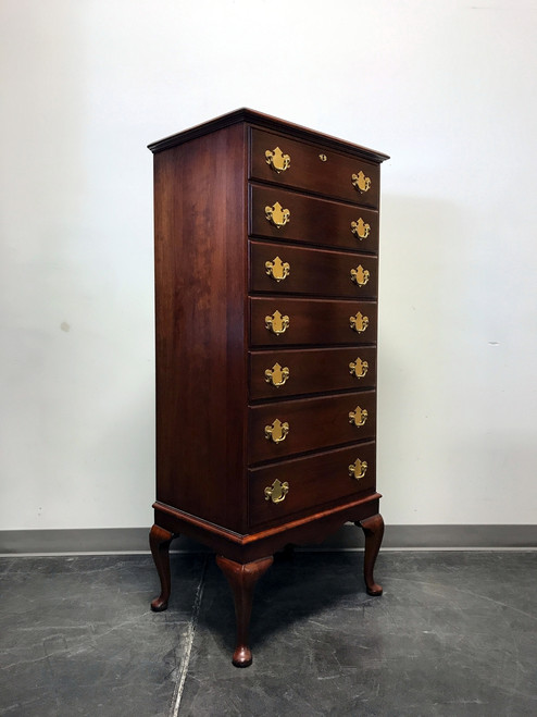 SOLD OUT - STATTON Trutype Americana Centennial Solid Cherry Queen Anne Semainier Lingerie Chest