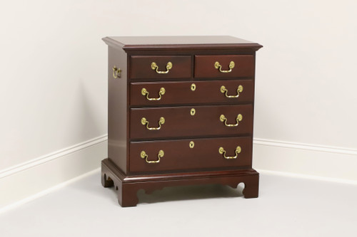 SOLD - LEXINGTON LINK-TAYLOR Heirloom Planters Solid Mahogany Chippendale Bedside Chest - B