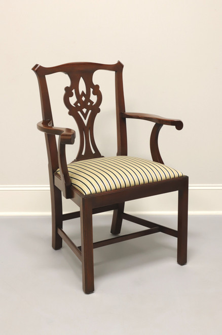 SOLD - HENKEL HARRIS 101A 29 Mahogany Chippendale Dining Armchair - A