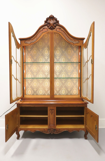 SOLD - Vintage French Country Louis XV China Cabinet - Boyd's Fine ...