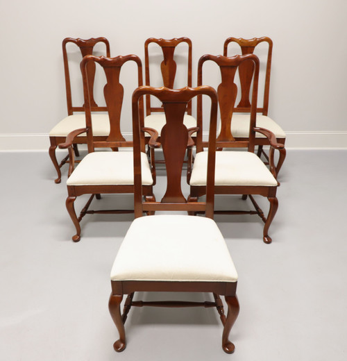 SOLD - LEXINGTON Bob Timberlake Queen Anne Cherry Dining Chairs - Set of 6