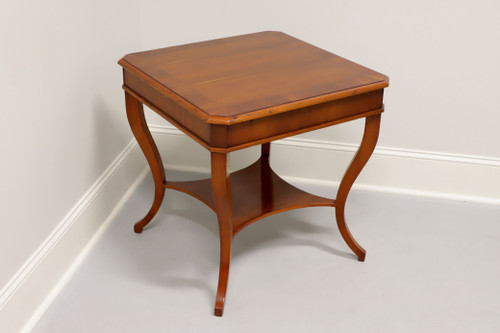 SOLD - ALFONSO MARINA Regency Legrand Yew Wood Square Lamp Table