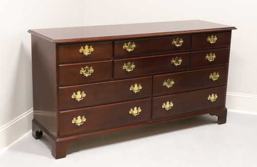 SOLD - STICKLEY Mahogany Chippendale Triple Dresser