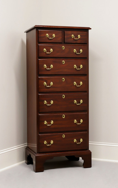 SOLD - HENKEL HARRIS 155 29 Solid Mahogany Chippendale Semainier Lingerie Chest