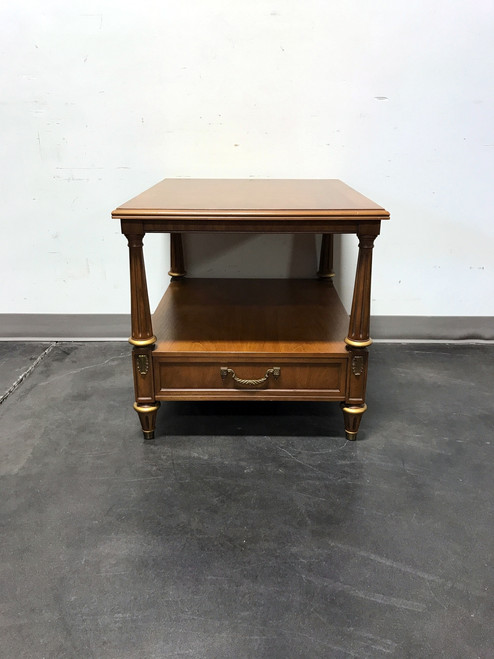 SOLD OUT - HENREDON Mid Century Era Neoclassical Style Side End Table