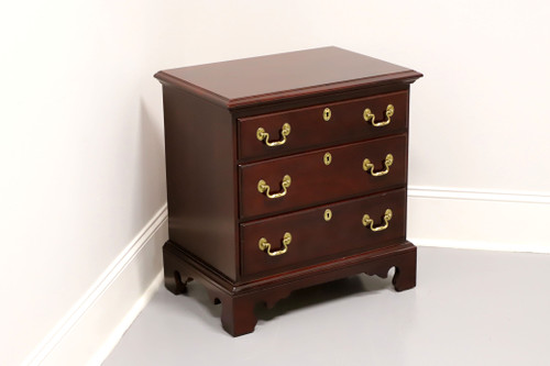 SOLD -  LEXINGTON LINK-TAYLOR Heirloom Brunswick Solid Mahogany Chippendale Nightstand