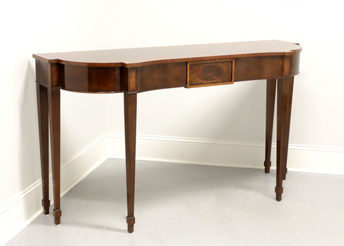 SOLD - HENKEL HARRIS 5766 29 Banded Mahogany Hepplewhite Console Table 