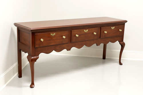 SOLD - HENKEL HARRIS 2378 24 Jamestown Colony Solid Wild Black Cherry Huntboard Sideboard