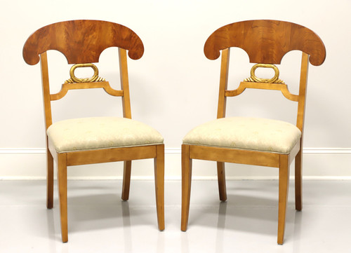 SOLD - HENREDON Neoclassical Dining Side Chairs - Pair C