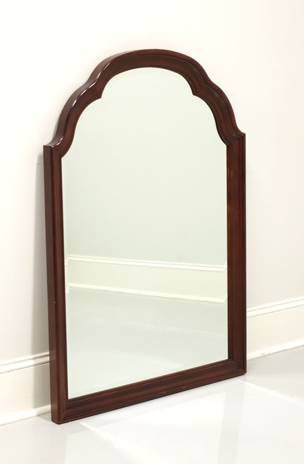 SOLD - Traditional Mahogany Beveled Wall Mirror