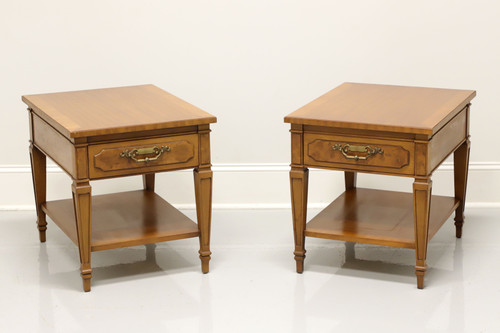 DREXEL HERITAGE "Repertoire" Mid 20th Century End Side Tables - Pair