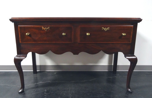 SOLD OUT - Henkel Harris 2353 29 Jamestown Colony Banded Mahogany Queen Anne Huntboard Sideboard