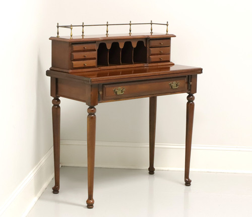 SOLD - WILLETT Solid Cherry Chippendale Petite Writing Desk
