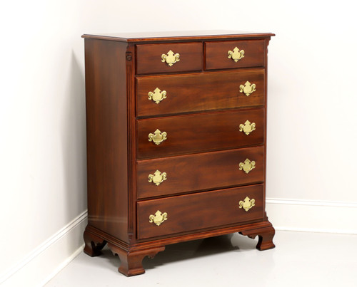 SOLD - STATTON Trutype Americana Centennial Cherry Chippendale Style Chest of Drawers