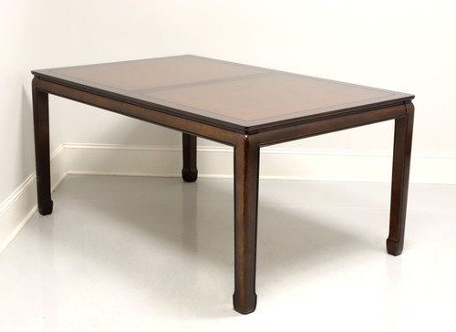 SOLD - WHITE OF MEBANE Asian Style Mahogany Dining Table
