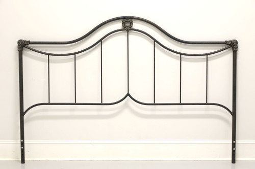 SOLD - Late 20th Century Metal French Country King Size Headboard