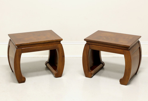 SOLD - GORDON'S Late 20th Century Asian Style Coffee Cocktail Tables - Pair