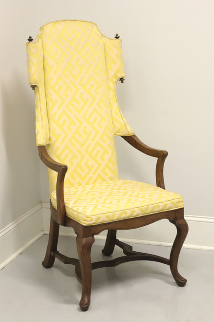 SOLD - DREXEL Mid 20th Century Spanish Style Wing Chair