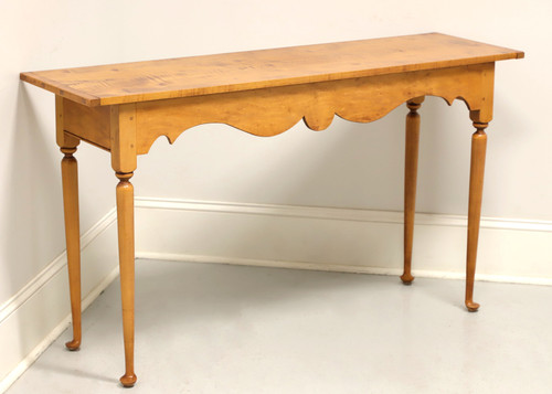 SOLD - D.R. DIMES Maple American Colonial Console Sofa Table