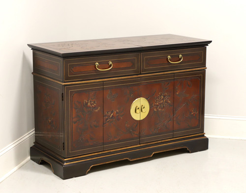 SOLD - DREXEL HERITAGE Asian Chinoiserie Slide Top Server