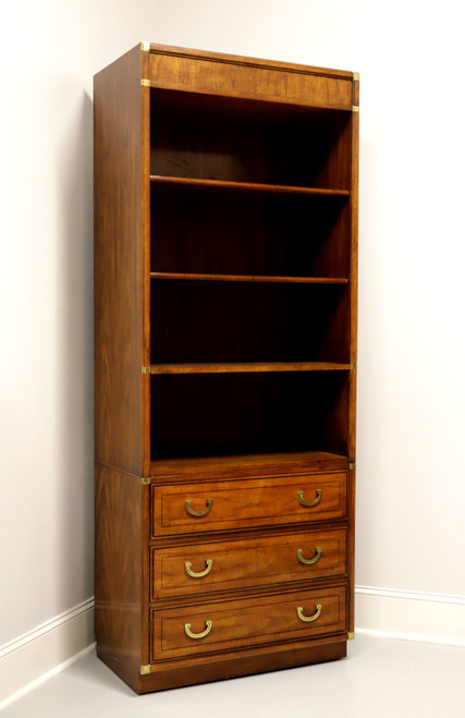 SOLD - GORDON'S Late 20th Century Campaign Style Shelving Unit A