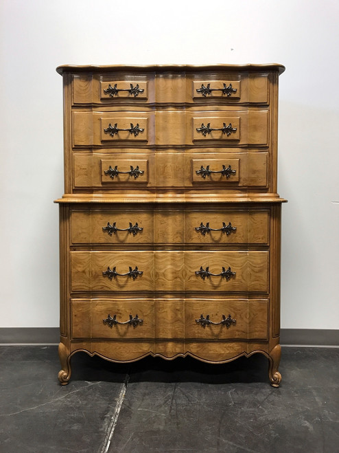 SOLD OUT - THOMASVILLE Tableau Oak French Country Style Chest on Chest