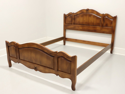 SOLD - ETHAN ALLEN Mid 20th Century Maple French Country Queen Size Bed