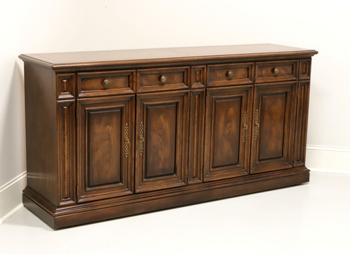 SOLD - HENREDON Four Centuries Tudor Style Oak Buffet Credenza