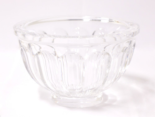 Late 20th Century Crystal Bowl - A