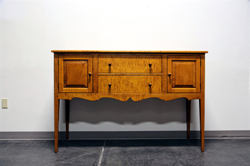 SOLD OUT - JL Treharn Tiger Maple Mission Shaker Sideboard 