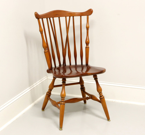 SOLD - ETHAN ALLEN Duxbury Maple Windsor Dining Side Chair - C