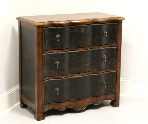 SOLD - HOOKER Asian Chinoiserie Banded Parquetry Bachelor Chest