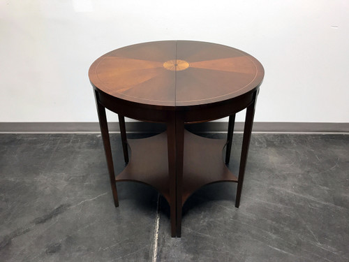 SOLD OUT - Mahogany Demilune Console Tables - Pair