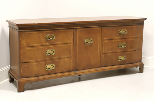 TOMLINSON 1960's Asian Inspired Triple Dresser with String Inlay