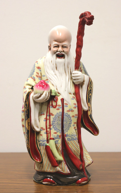 SOLD - Late 20th Century Chinese Immortal Figure "Longevity"