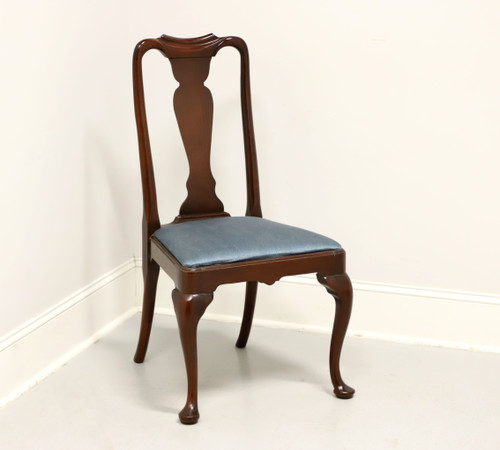 SOLD - HICKORY CHAIR Solid Mahogany Queen Anne Style Dining Side Chair