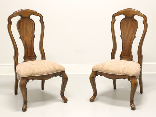 SOLD - THOMASVILLE Hemingway Collection Granada Mahogany Dining Side Chairs - Pair B