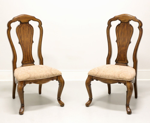 SOLD - THOMASVILLE Hemingway Collection Granada Mahogany Dining Side Chairs - Pair A