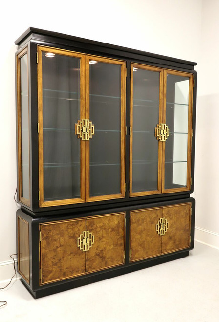 SOLD - CENTURY Chin Hua by Raymond Sobota Asian Chinoiserie Dual China Cabinet