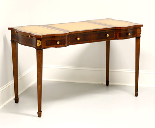 SOLD - MAITLAND SMITH Mahogany & Leather Regency Writing Desk / Game Table