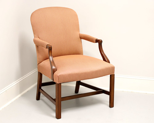 SOLD - HICKORY CHAIR Mahogany Frame Chippendale Martha Washington Armchair