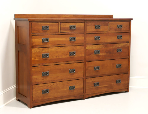 SOLD - MICHEAL'S MISSION by MILLER Cherry Arts & Crafts Mule Chest with Cedar Drawers