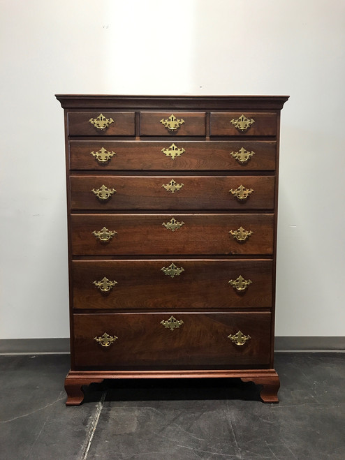 SOLD - Antique Early American Chippendale Tall Chest of Drawers