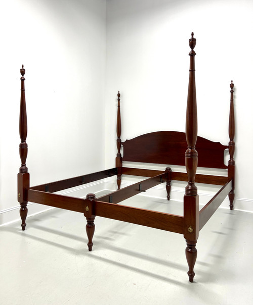 SOLD - CRAFTIQUE Ashlawn Solid Mahogany Traditional King Size Four Poster Bed